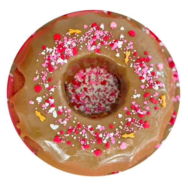 Valentine's Mocha bundt cake