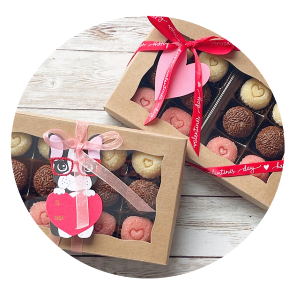 Brigadeiro Valentine's gift box